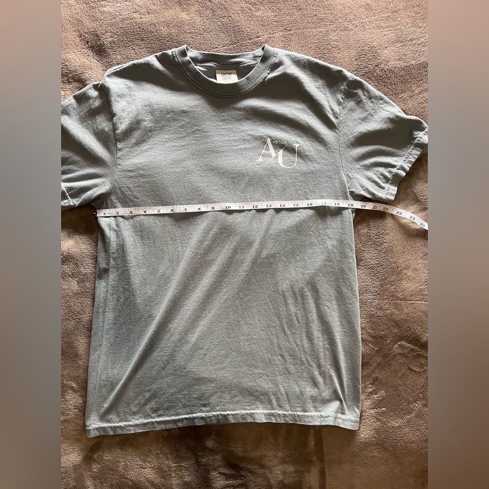 COMFORT COLORS Ambition Leopard Graphic Tee Unisex T-Shirt Vintage Sz M EUC - Picture 5 of 6